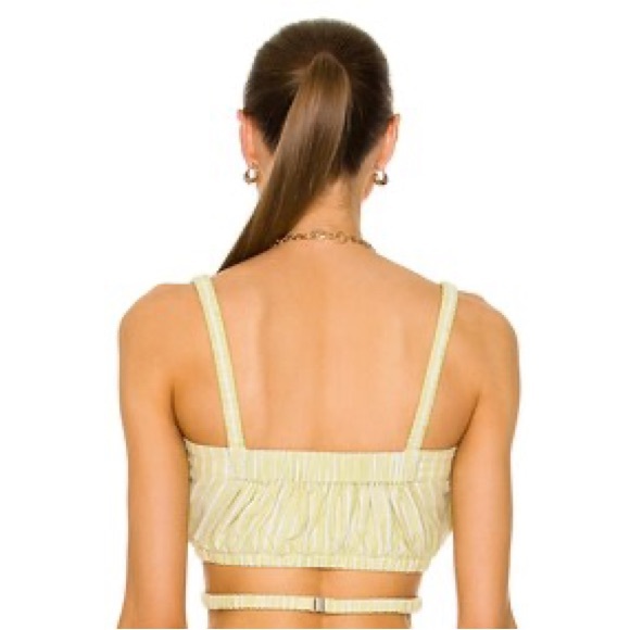 JONATHAN SIMKHAI STANDARD Hutton Crop Top NWT, S - Picture 3 of 8